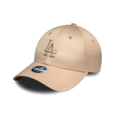 Γυναικείο Καπέλο Μπεζ - New Era LA Dodgers Satin 9FORTY