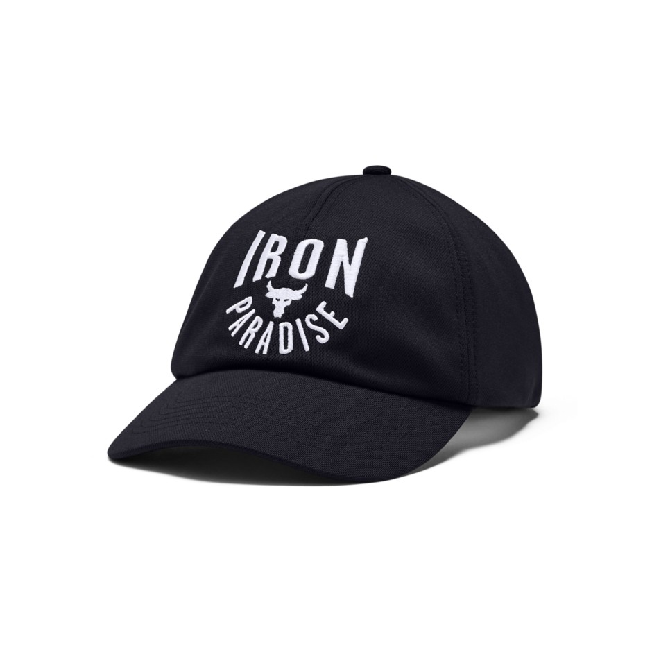 UNDER ARMOUR W PROJECT ROCK CAP HAT 1358150-001 Black