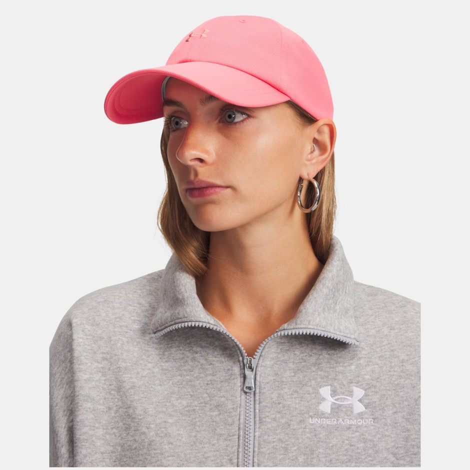 Women's Cap Fuchsia - Under Armour Blitzing Low Adjustable