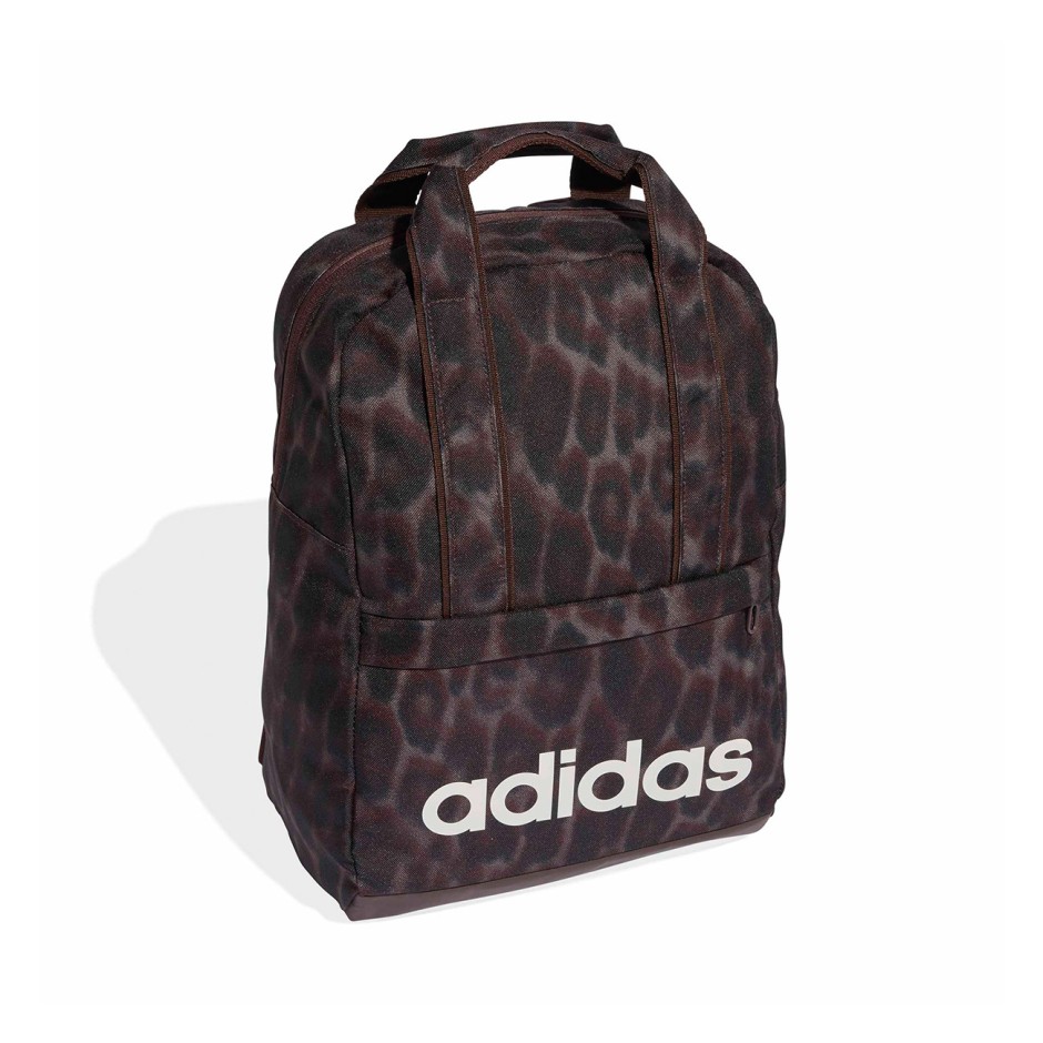 Women's Backpack Brown - adidas Performance Linear Essentials Graphic