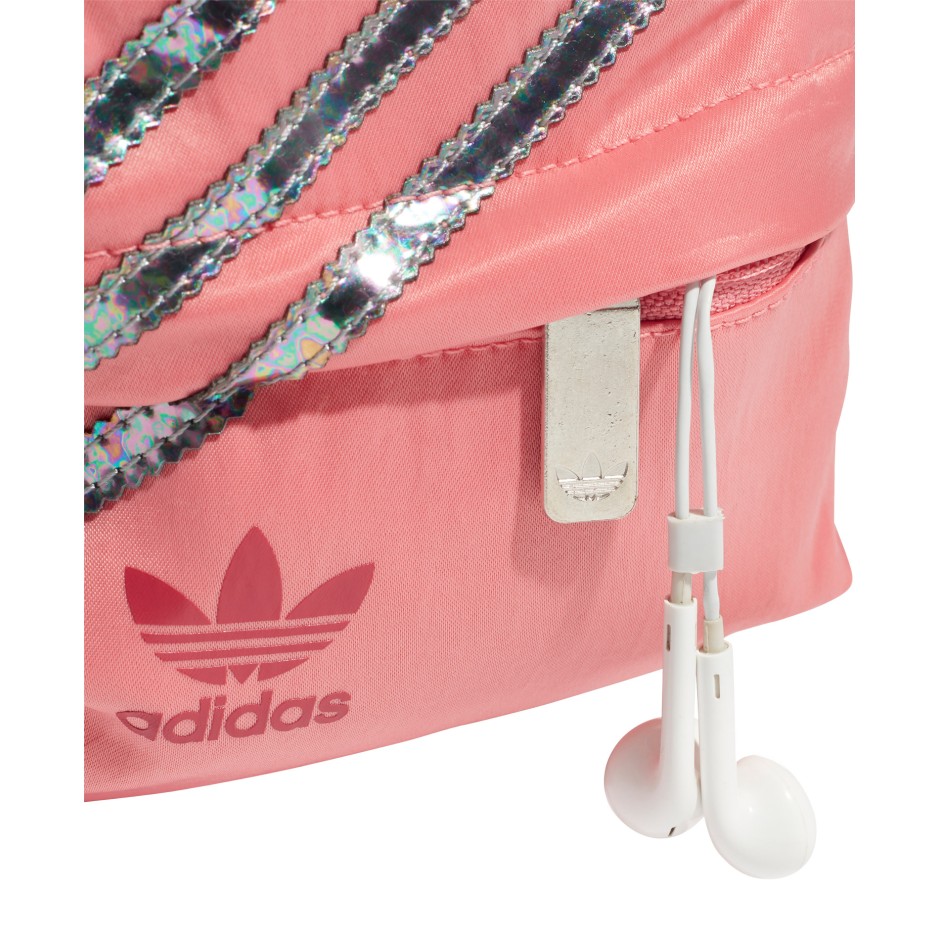 adidas mini backpack pink leather