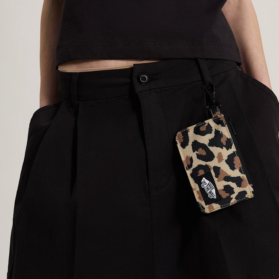 VANS OFF THE WALL ZIP WALLET VN000Q9W4MG-4MG Καφέ