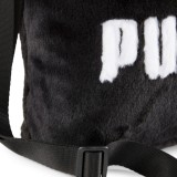 PUMA CORE FUR MINI TOTE BAG 090657-01 Black Image 3