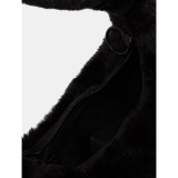 Γυναικεία Τσάντα Ώμου Μαύρη - PUMA Up Fur Small Prism Εικόνα 3