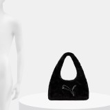 Γυναικεία Τσάντα Ώμου Μαύρη - PUMA Up Fur Small Prism Εικόνα 4