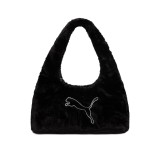 Γυναικεία Τσάντα Ώμου Μαύρη - PUMA Up Fur Small Prism Εικόνα 