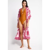 FUNKY BUDDHA KIMONO FBL013-455-10-CANDY PINK ΡΟΖ Εικόνα 0