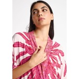 FUNKY BUDDHA KIMONO FBL013-455-10-CANDY PINK ΡΟΖ Εικόνα 2