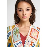 FUNKY BUDDHA KIMONO FBL013-457-10-MULTI Πολύχρωμο Εικόνα 1