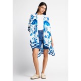 FUNKY BUDDHA KIMONO FBL013-458-10-IBIZA BLUE ΜΠΛΕ Εικόνα 2