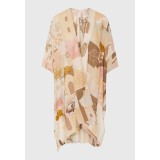 FUNKY BUDDHA KIMONO FBL013-462-10-NATURAL Λευκό Εικόνα 3