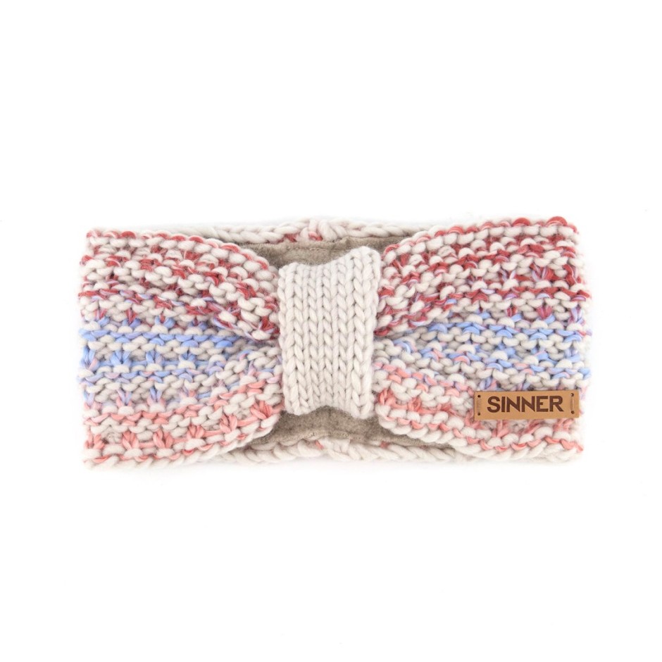 SINNER SIERRA HEADBAND WOMEN SIWE-332A-21-LIGHT GREY MELANGE Colorful