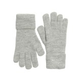 SUPERDRY D3 SDNA SOFT RIB KNIT GLOVES Y9310077A-2XF Grey Image 