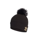adidas Originals W FUR POM BEANI H35531 Μαύρο Εικόνα 