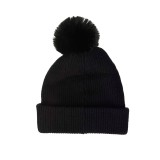 SUPERDRY HERITAGE RIBBED BEANIE W9010031A-02A Black
