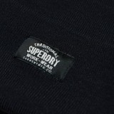SUPERDRY CLASSIC KNITTED BEANIE HAT W9010162A-1JG Black Image 0