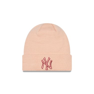 NEW ERA WMNS METALLIC LOGO BEANIE NEYYAN 60284823 Pink
