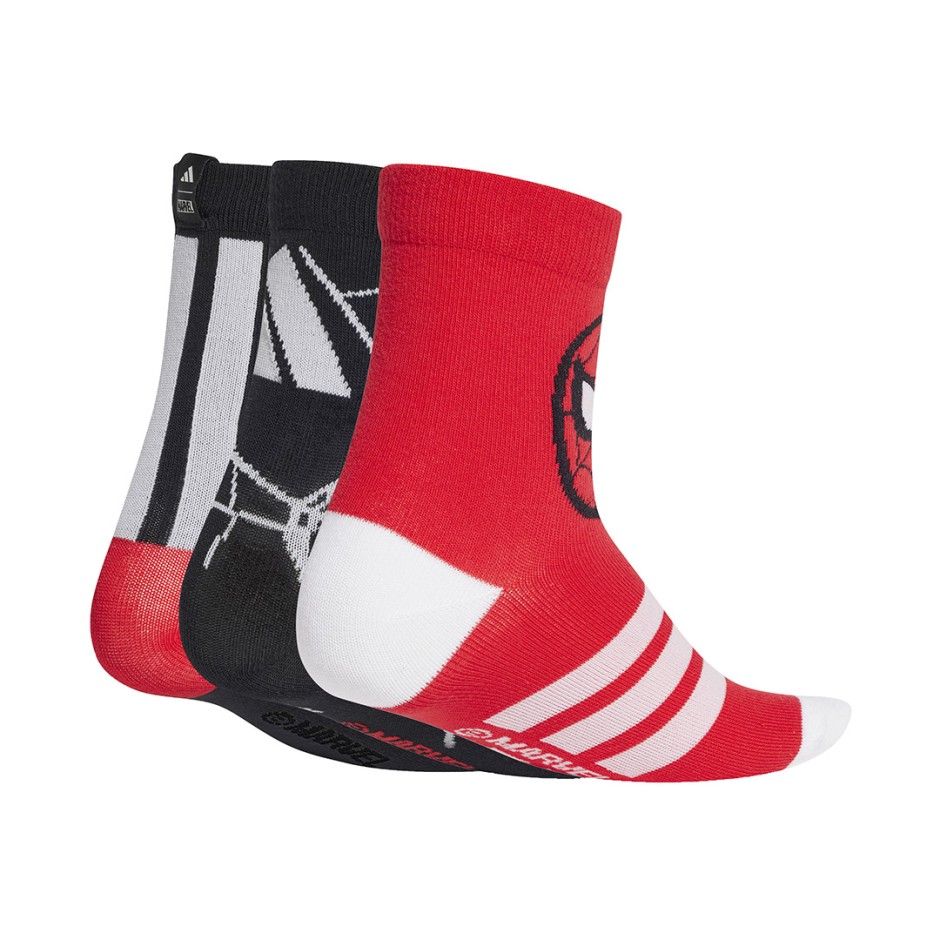 Παιδικές Κάλτσες Πολύχρωμες - adidas Performance Marvel Spider-Man Socks 3 Pairs