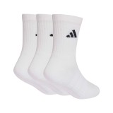 Παιδικές Κάλτσες Λευκές - adidas Performance Cushioned Crew Εικόνα 0
