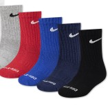 Παιδικές Κάλτσες Πολύχρωμες - Nike Dri-FIT Performance Basics 6 Pairs Εικόνα 1