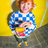 EAT MY SOCKS FRENCH FRIES EMSKIDFRI Colorful Image 2