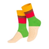 EAT MY SOCKS CHEESEBURGER EMSKIDBUR Colorful Image 0