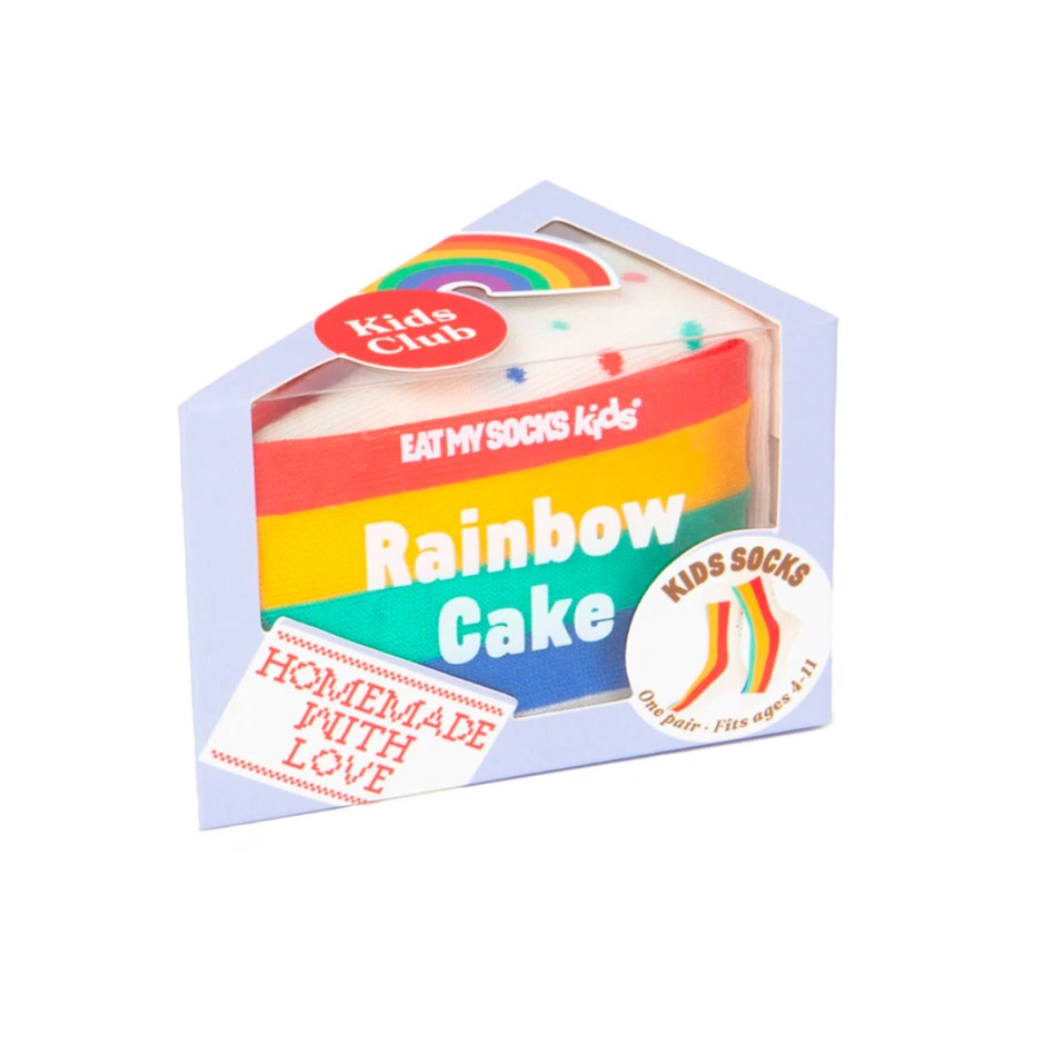 Παιδικές Κάλτσες Πολύχρωμες - Eat My Socks Rainbow Cake
