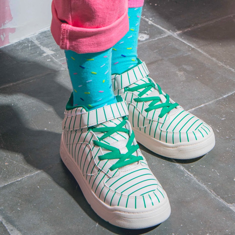 EAT MY SOCKS DONUT BLUE MSKIDDOB Colorful