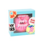 EAT MY SOCKS KIDS JOES DONUT EMSKIDDP Pink Image 0