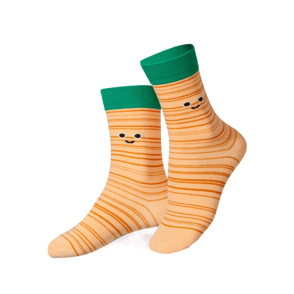 EAT MY SOCKS KIDS BON CROISSANT EMSSKFF1MICR Beige