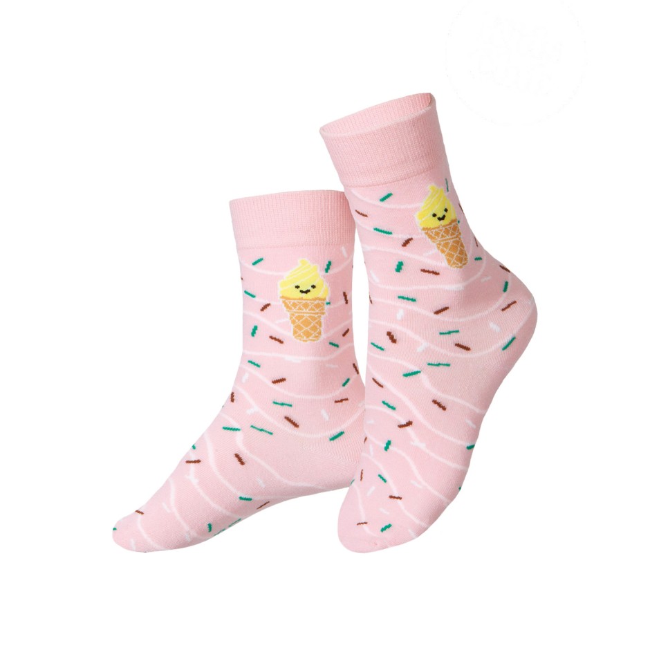 Παιδικές Κάλτσες Ροζ - Eat My Socks Yummy Cone
