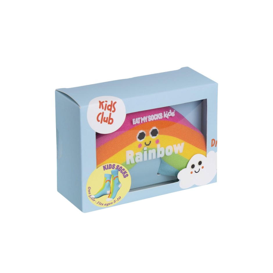 Kids' Socks Colorful - Eat My Socks Rainbow