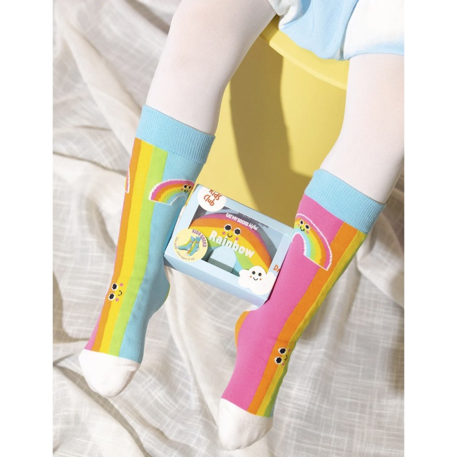 Kids' Socks Colorful - Eat My Socks Rainbow