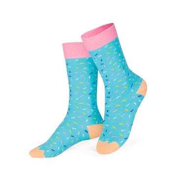 EAT MY SOCKS DONUT BLUE MSKIDDOB Colorful