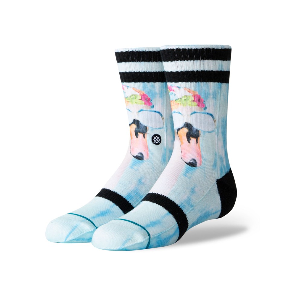STANCE SVETLANA KIDS CREW K526A19SVE-WHT Λευκό
