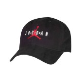 JORDAN JAN CURVE BRIM ADJUSTABLE HAT 8A0569 Black Image 