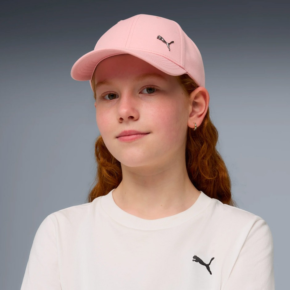 PUMA ESS METAL PUMA CAT BB CAP JR 026854-04 Pink