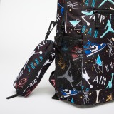 JORDAN JAN AIR SCHOOL BACKPACK 9B0503-F69 Colorful Image 2