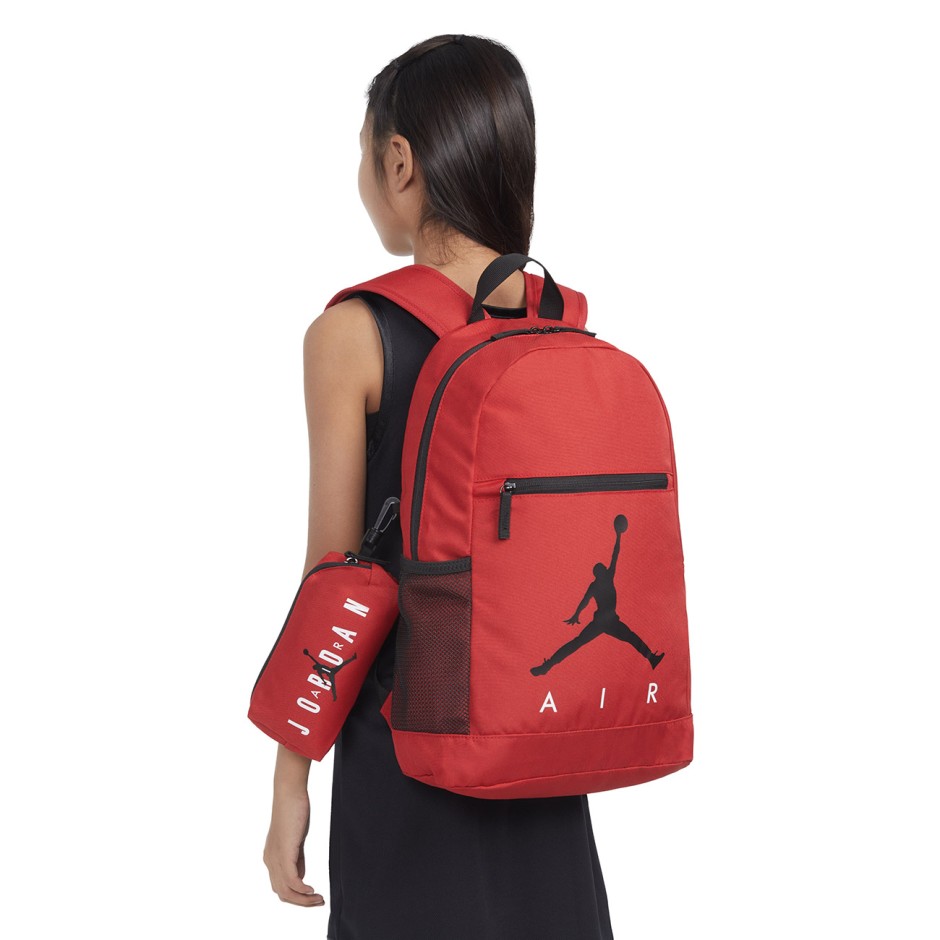 JORDAN JAN AIR SCHOOL BACKPACK 9B0503-R78 Red