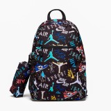 JORDAN JAN AIR SCHOOL BACKPACK 9B0503-F69 Colorful Image 