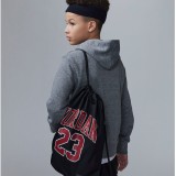 JORDAN JAN JERSEY GYM SACK 9A0757-023 Black Image 3