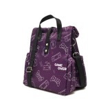 THE LUNCH BAGS THE ORIGINAL LUNCHBAG KIDS LB1006-GAMER Purple Image 1