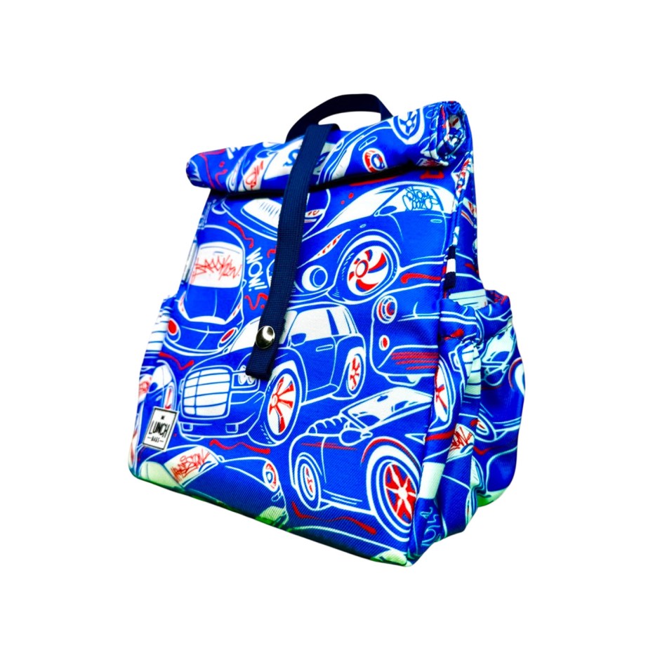 THE LUNCH BAGS LB KIDS RACERS LB1518-RACERS Blue