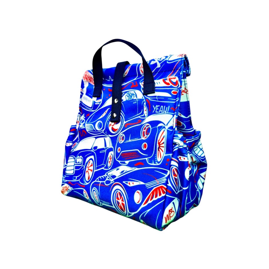 THE LUNCH BAGS LB KIDS RACERS LB1518-RACERS Blue