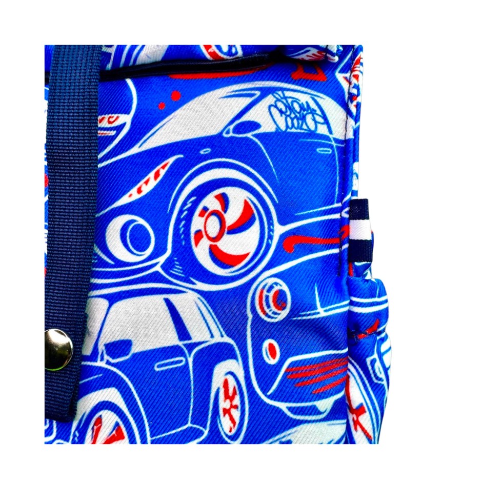 THE LUNCH BAGS LB KIDS RACERS LB1518-RACERS Blue