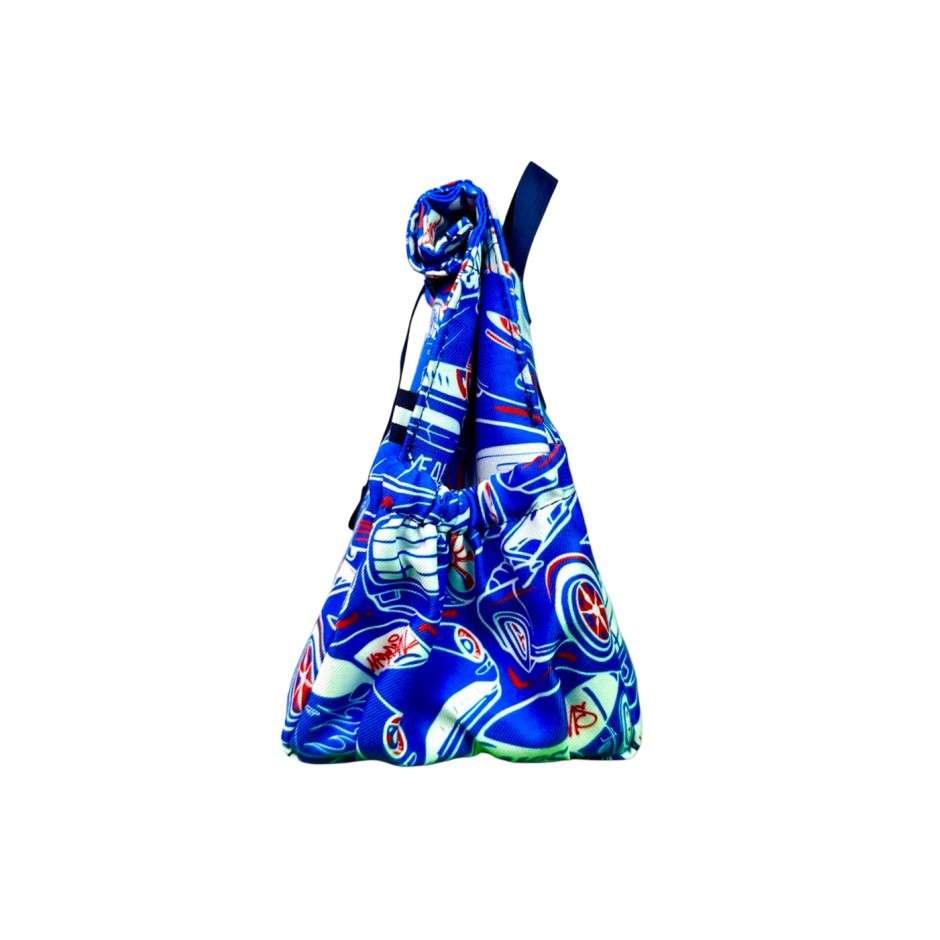 THE LUNCH BAGS LB KIDS RACERS LB1518-RACERS Blue