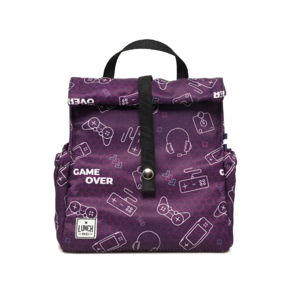 THE LUNCH BAGS THE ORIGINAL LUNCHBAG KIDS LB1006-GAMER Purple