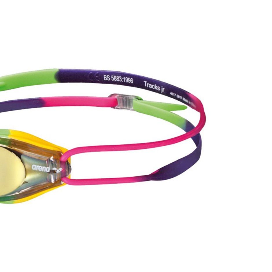 ARENA TRACKS JR MIRROR JUNIOR KIDS GOGGLES 1E560 Colorful