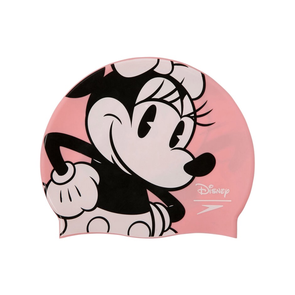 SPEEDO DISNEY PRINT CAP MINNIE MOUSE 8-08385D672 Pink