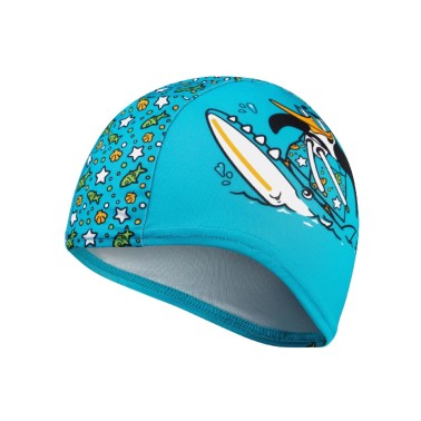 SPEEDO PRINTED POLYESTER CAP 12241-14675B Turquoise